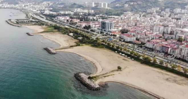 Doğu Karadeniz’in en uzun plajı yolda...