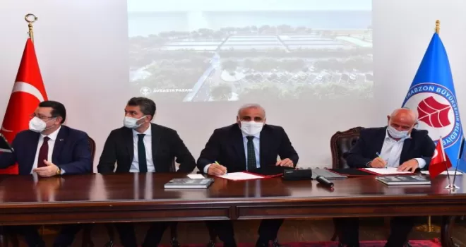 Tarihi Avrasya Pazarı Projesi için imzalar atıldı