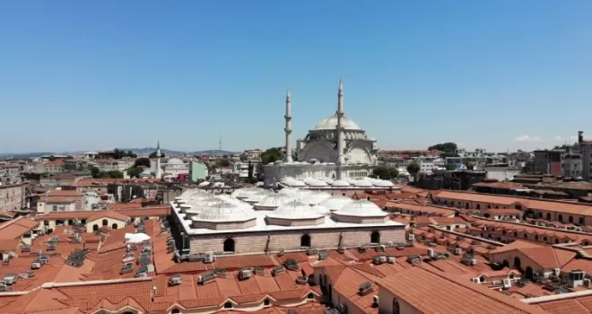 Tarihi Kapalıçarşı’nın çatısı 1 Temmuz’da ziyarete açılıyor
