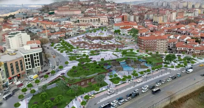 Tarihi Samanpazarı Meydanı geri dönüyor
