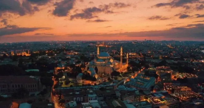 Tarihi yarımadayı 3 dakikada anlattı
