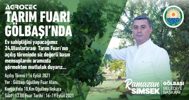 Tarımın kalbi 24. kez Ankara Gölbaşı’nda atacak

