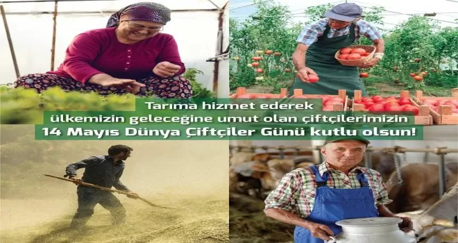 TARSİM: “Çiftçilerimizin günü kutlu olsun”
