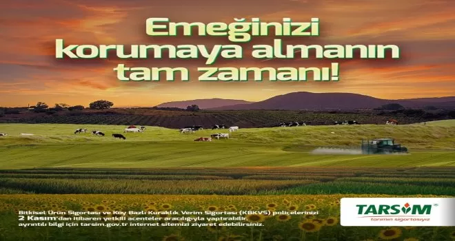 TARSİM: “Emeğinizi korumaya almanın tam zamanı”
