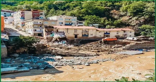 TARSİM sel felaketinin yaşandığı Giresun’da
