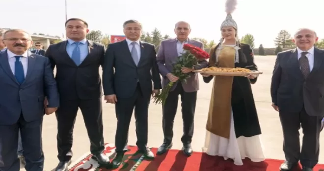 TBMM Başkanı Kurtulmuş Kırgızistan’da