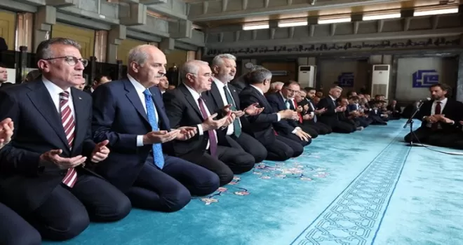TBMM Camii’nde Mevlid-i Şerif