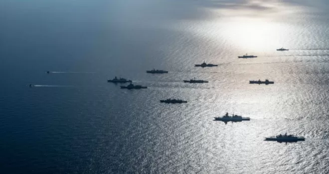 TCG Göksu, Dynamic Manta-2022 NATO Tatbikatı kapsamında eğitimler icra etti
