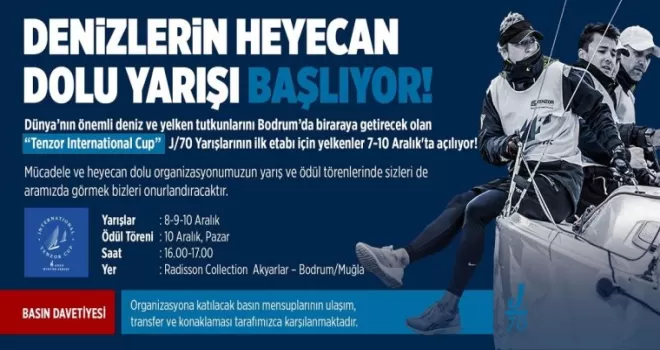 Tenzor International Cup, aralık ayında Bodrum’da başlayacak
