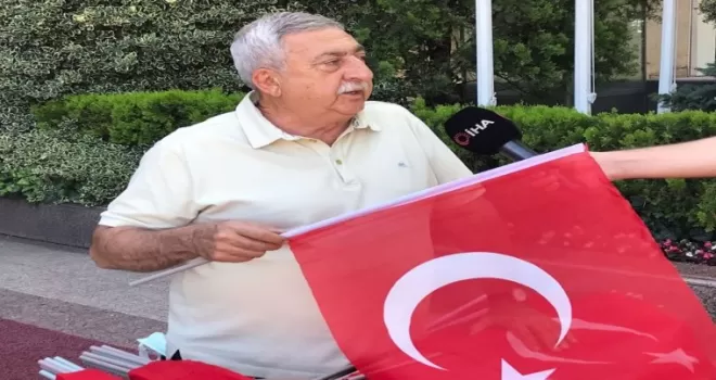 TESK’ten anlamlı bayrak dağıtımı
