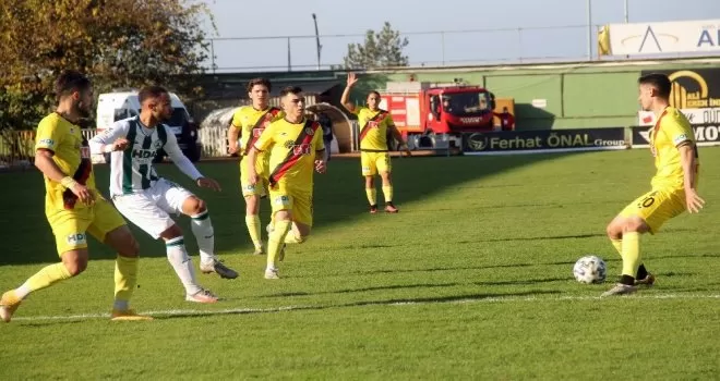 TFF 1. Lig: Giresunspor: 0 - Eskişehirspor: 0 (İlk yarı)
