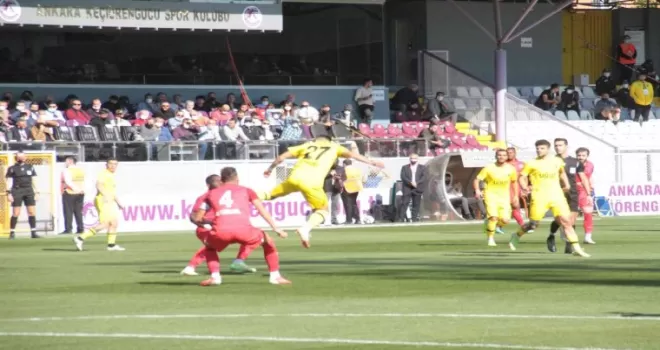 TFF 1. Lig: Ankara Keçiörengücü: 3 - İstanbulspor: 2
