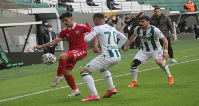 TFF 1. Lig: Giresunspor: 1 - Ankaraspor: 0 (İlk yarı sonucu)

