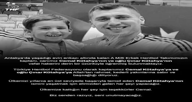 THF: “Kaptanımız Cemal Kütahya ve oğlu Çınar’ı kaybettik“
