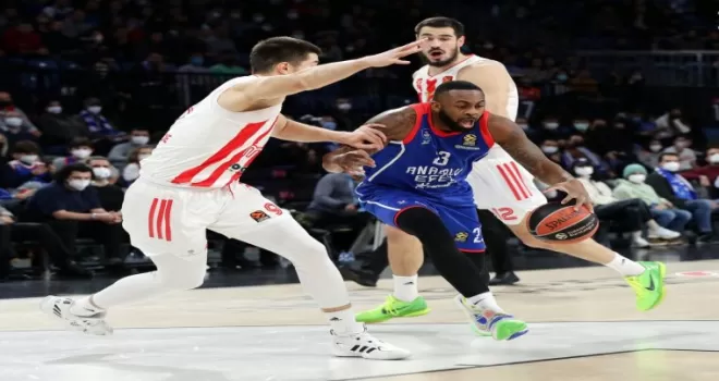 THY Euroleague: Anadolu Efes: 84 - Kızılyıldız: 83
