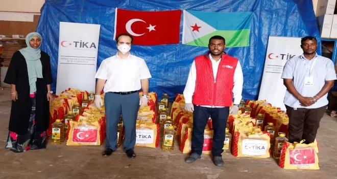 TİKA’dan Cibuti’de bin aileye gıda yardımı
