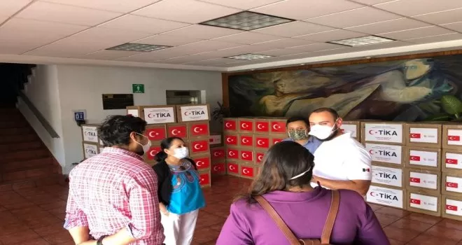 TİKA’dan Meksika’ya Covid-19 ile mücadelede destek

