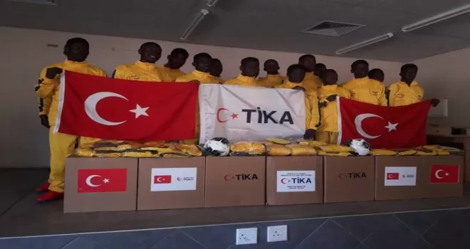 TİKA’dan Namibya’daki genç sporculara destek
