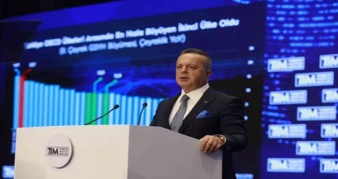 TİM Başkanı Gülle büyüme rakamlarını değerlendirdi
