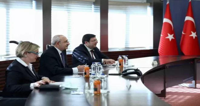 TİP Genel Başkanı Baş’tan CHP Genel Başkanı Kılıçdaroğlu’na ziyaret
