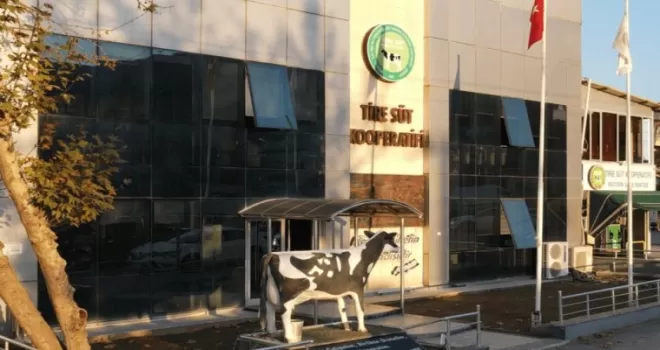 Tire Süt Kooperatifi’nden yangın bölgesine dayanışma eli
