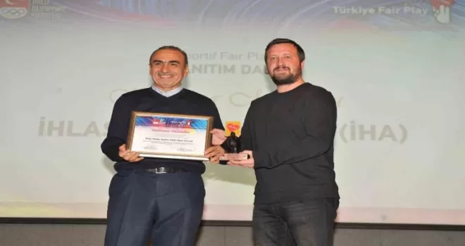 TMOK’tan İHA’ya ödül
