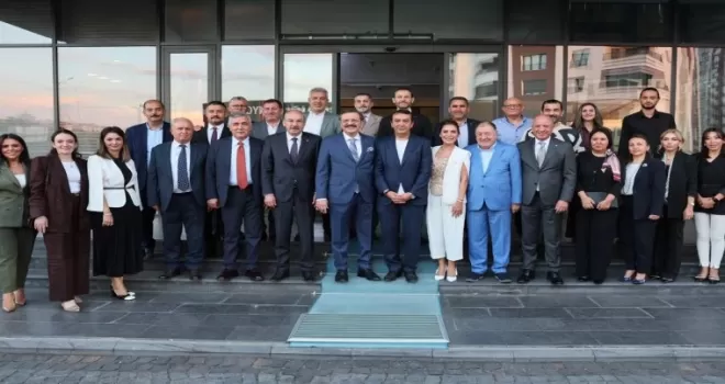 TOBB Başkanı’ndan KTO’ya ziyaret