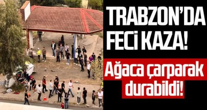 Trabzon Akçaabat’ta Feci Kaza!
