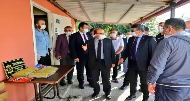 Trabzon’da 3 kilo 270 gram bonzai ele geçirildi

