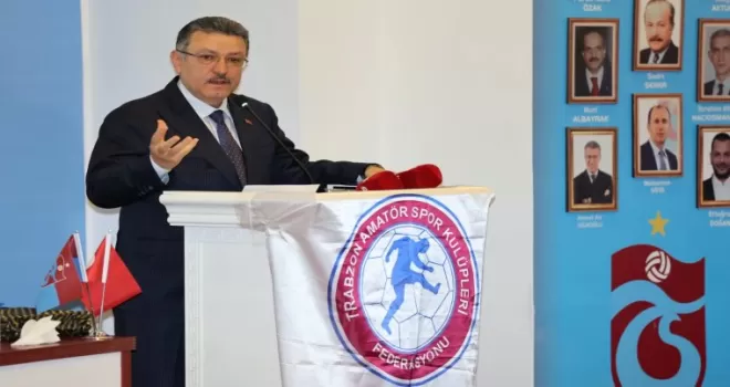 Trabzon’da amatör kulüplere büyük destek