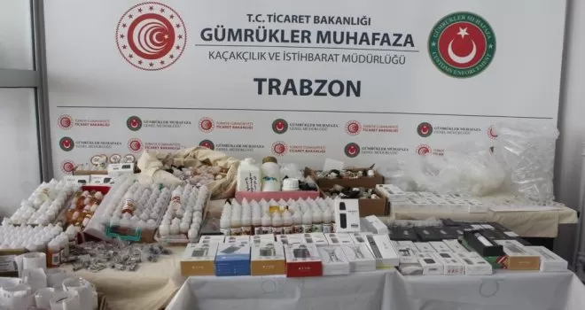 Trabzon’da elektronik sigara kaçakçılığına geçit yok
