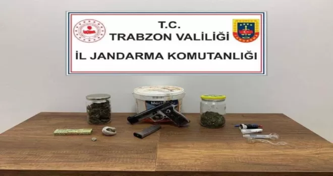 Trabzon’da havaya ateş eden şahıs gözaltına alındı