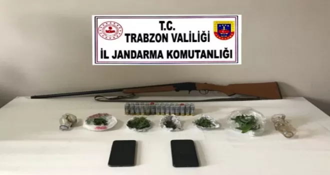Trabzon’da jandarma uyuşturucuya geçit vermiyor
