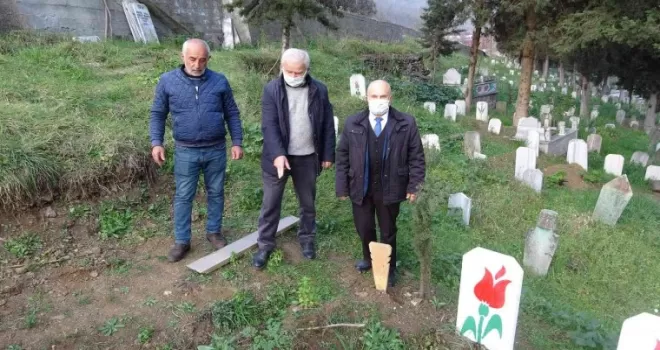 Trabzon’da mezar taşlarını çalan mermerci ustası çıktı

