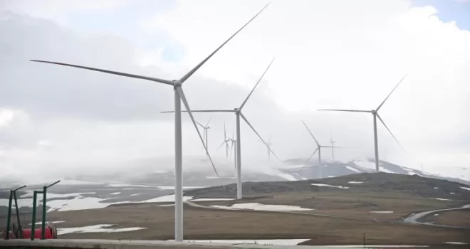 Trabzon’da Soğanlı Rüzgar Enerji Santrali hizmete alındı