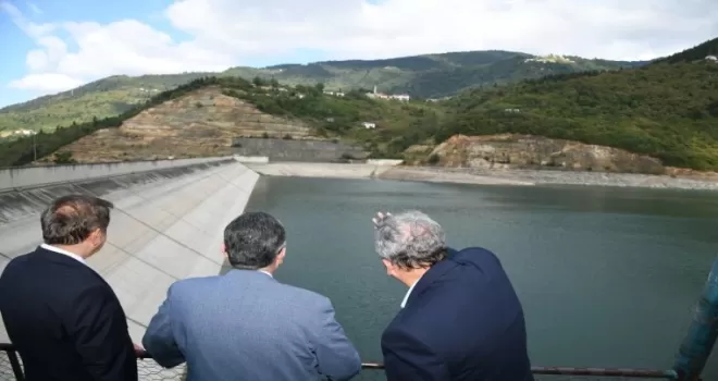 Trabzon’da su güvenliği için gölet atağı