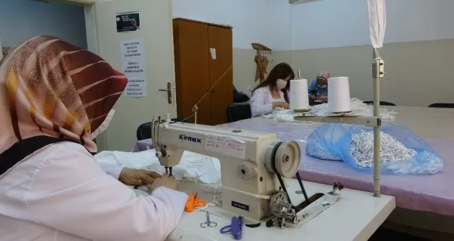 Trabzon’da tıbbi maske seferberliği sürüyor
