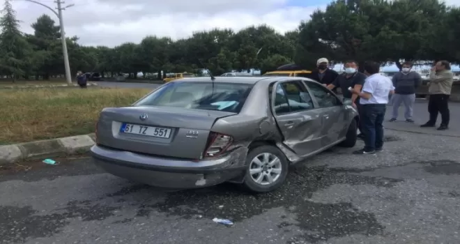 Trabzon’da trafik kazası: 3 yaralı