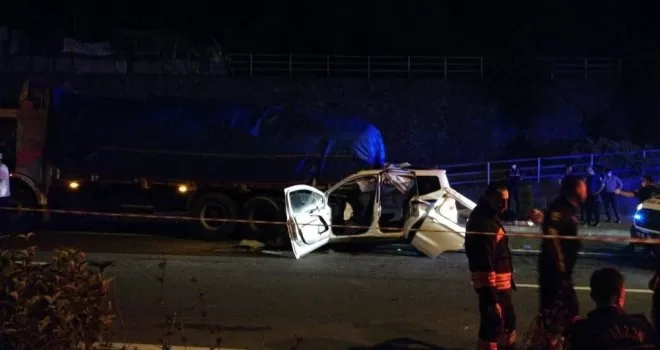 Trabzon’da trafik kazası: 4 ölü
