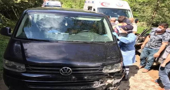 Trabzon’da trafik kazası: 4 yaralı
