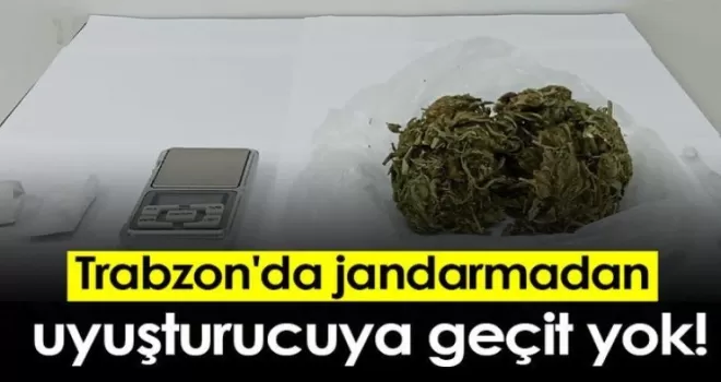 Trabzon’da Uyuşturucu Operasyonu!