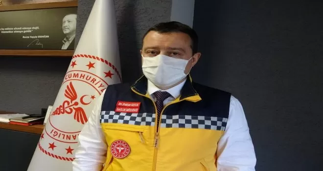 İl Sağlık Müdürü Hakan Usta'dan korkutan haber!