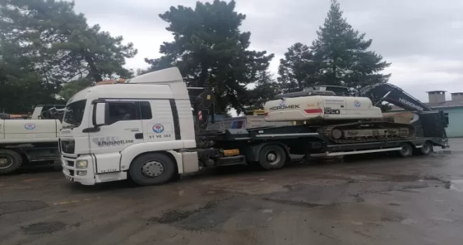 Trabzon’dan Kastamonu’ya destek