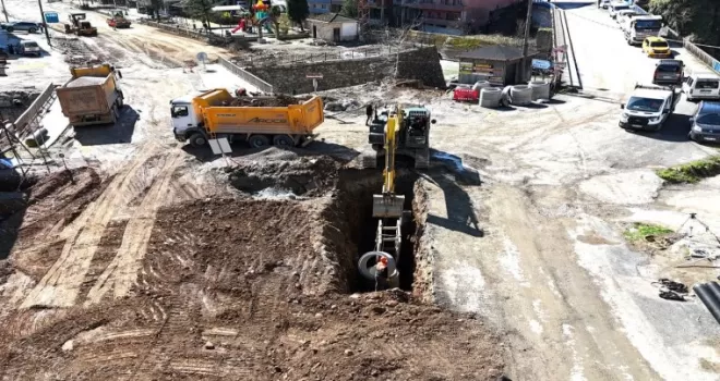 Trabzon Dernekpazarı’nda altyapı seferberliği