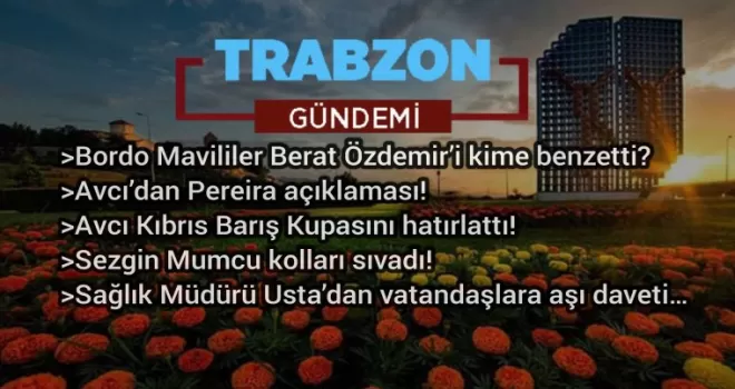 Trabzon Gündemi - 24.01.2020