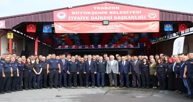 Trabzon İtfaiyesi’ne 9 yeni araç kazandırıldı