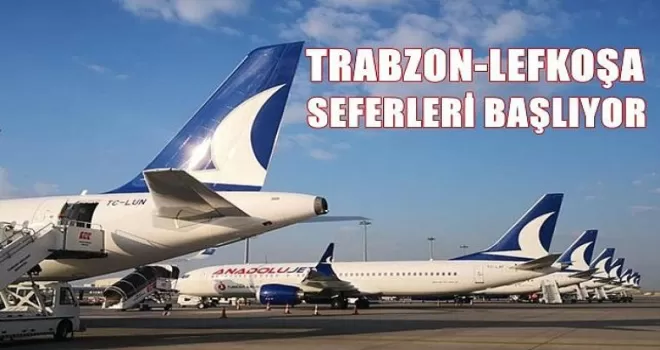 Trabzon- Kıbrıs arası direkt uçuşları başladı!