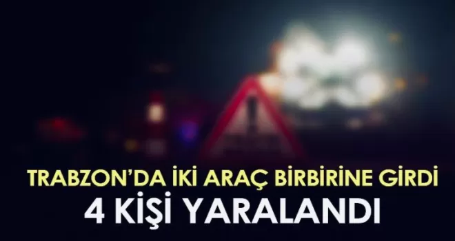 Trabzon’un Maçka ilçesinde feci kaza!