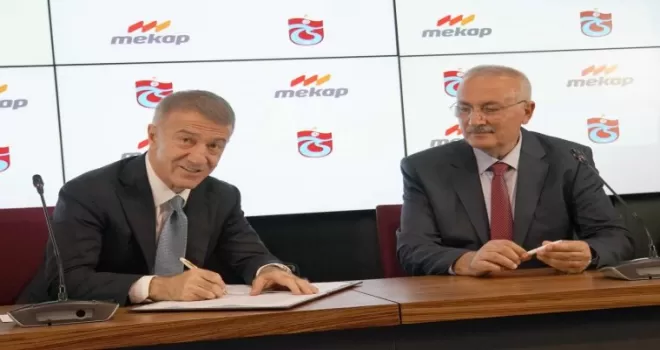 MEKAP yeniden Trabzonspor’a sponsor oldu!