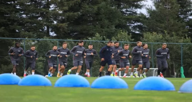 Trabzonspor, Alanyaspor maçı hazırlıklarına başladı
